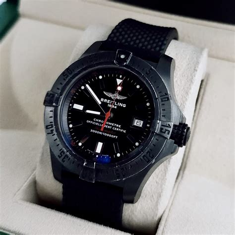 breitling avenger seawolf blacksteel m17330|Breitling Avenger blacksteel.